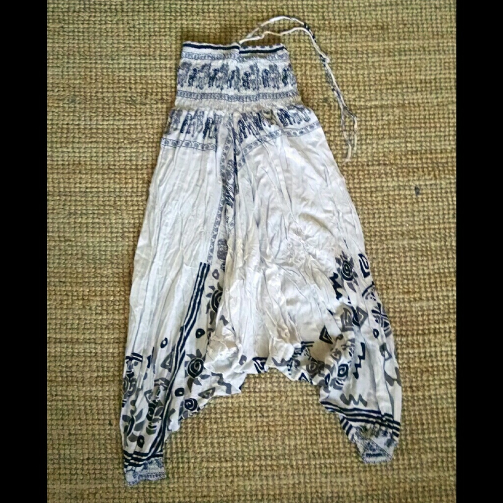 Boho harem hippie pants